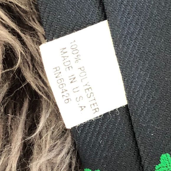 Vintage  Excello Cravats Irish Clover Tie - Picture 4 of 4